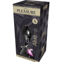 Anal Pleasure Mini Plug Metal Rózsaszín S Méret