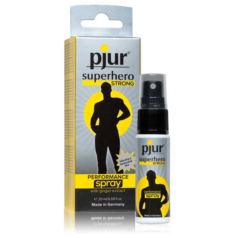 Pjur Superhero Strong 20Ml Forsinkelsesspray Pjur Superhero Strong 20Ml Forsinkelsesspray