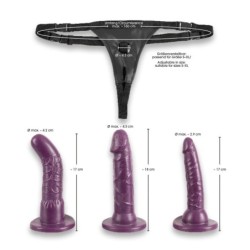 Strap-On Com 3 Pênis Bad Kitty