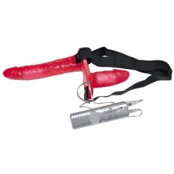 Strap-On Double Avec Vibration Bad Kitty