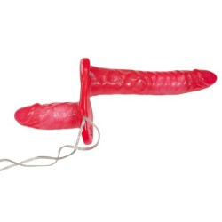 Strap-On Double Avec Vibration Bad Kitty