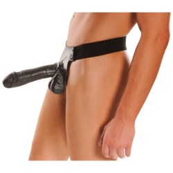 Strap-On Creux 10'' Big Daddy Hollow Fetish Fantasy Series Black