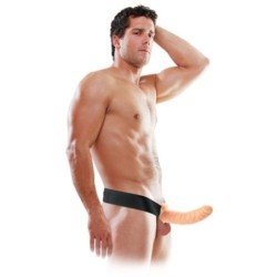 Strap-On Hueco 8'' Hollow Fetish Fantasy Series Blanco