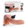 Strap-On Oco Com Testículos 7" Fetish Fantasy Series Branco