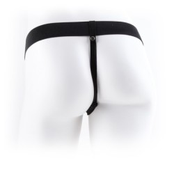 Strap-On Oco Com Testículos 7" Fetish Fantasy Series Branco