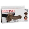 Strap-On Oco Com Testículos 7" Fetish Fantasy Series Mulato