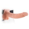 Strap-On Oco Com Testículos 9" Fetish Fantasy Series Branco
