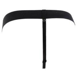 Strap-On Cavo con Testicoli 9" Fetish Fantasy Series Bianco