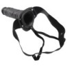 Strap-On Oco Com Testículos Real Rapture Air Feeling 8" Preto