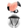 Strap-On Hueco Con Vibración Real Rapture Air Feeling 8" Blanco