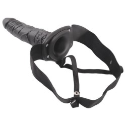 Strap-On Otwarty Real Rapture Air Feeling 8" Czarny