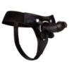 Realistisk Strap-On i Läder Ouch! 6 Tum Svart