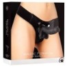 Strap-On Realista De Cuir Ouch! 7 Polzades Negre