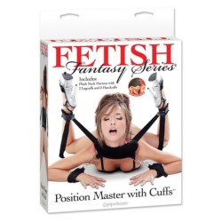 Suporte Position Master Com Algemas Fetish Fantasy Series Preto