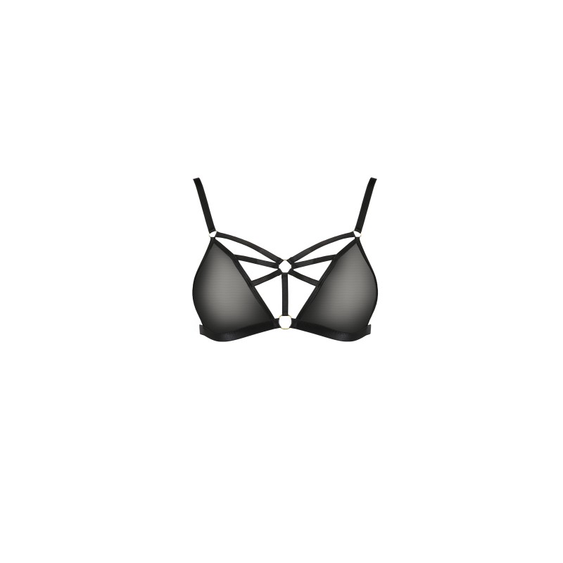 Biustonosz Meggy Nero Devil Collection Passion 40-42 L/XL Biustonosz Meggy Nero Devil Collection Passion 40-42 L/XL