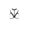 Reggiseno Shelly Nero Devil Collection Passion 36-38 S/M