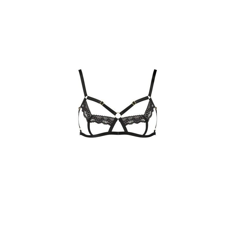Sujetador Solon Negro Devil Collection Passion 40-42 L/XL