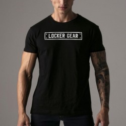Тениска Lkg Locker Gear Бяла 38 M