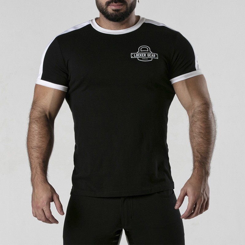 Padlock T-Shirt Sort Locker Gear 44 XXL