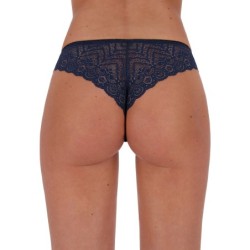 Tanga Amb Obertura Lyria Blau Passion 40-42 L/XL