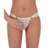 Stringi Z Otworem Lyria Białe Passion 40-42 L/XL