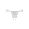 Stringi Z Otworem Lyria Białe Passion 40-42 L/XL