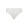 Tanga Avec Ouverture Lyria Blanc Passion 44-46 XXL/3XL
