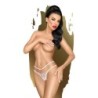 String met open kruis Open Secret Penthouse Roze 38-40 M/L