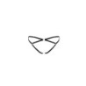 String Ouvert Nicky Noir Passion 36-38 S/M