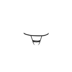 Tanga Com Abertura Shelly Preta Passion 36-38 S/M