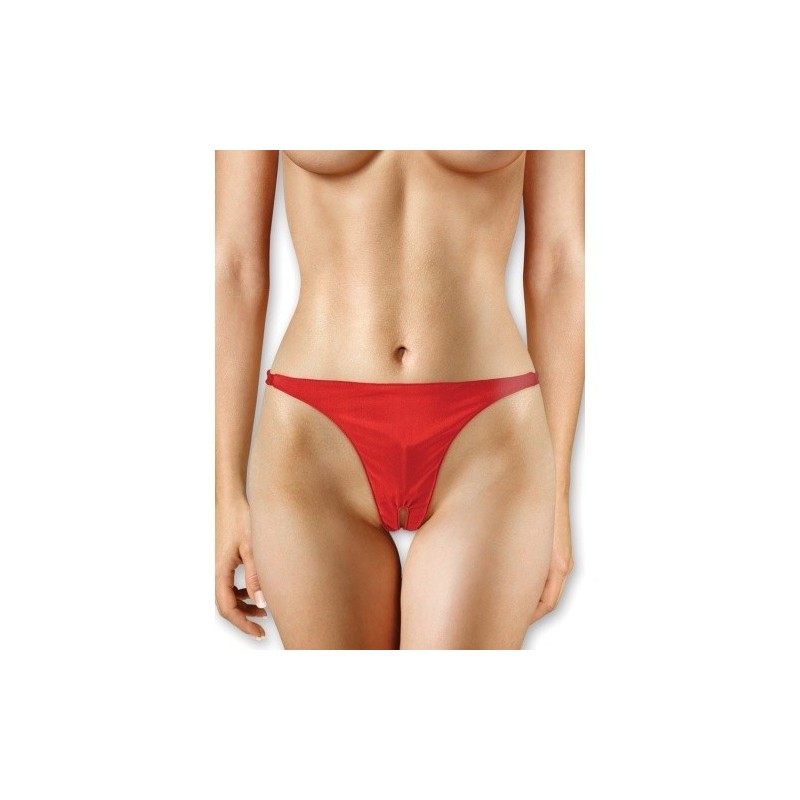 Tanga med vibrerende kugle Ouch! Rød Tanga med vibrerende kugle Ouch! Rød