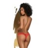 Stringai Dangerous Darling Penthouse Raudona 40-42 L/XL