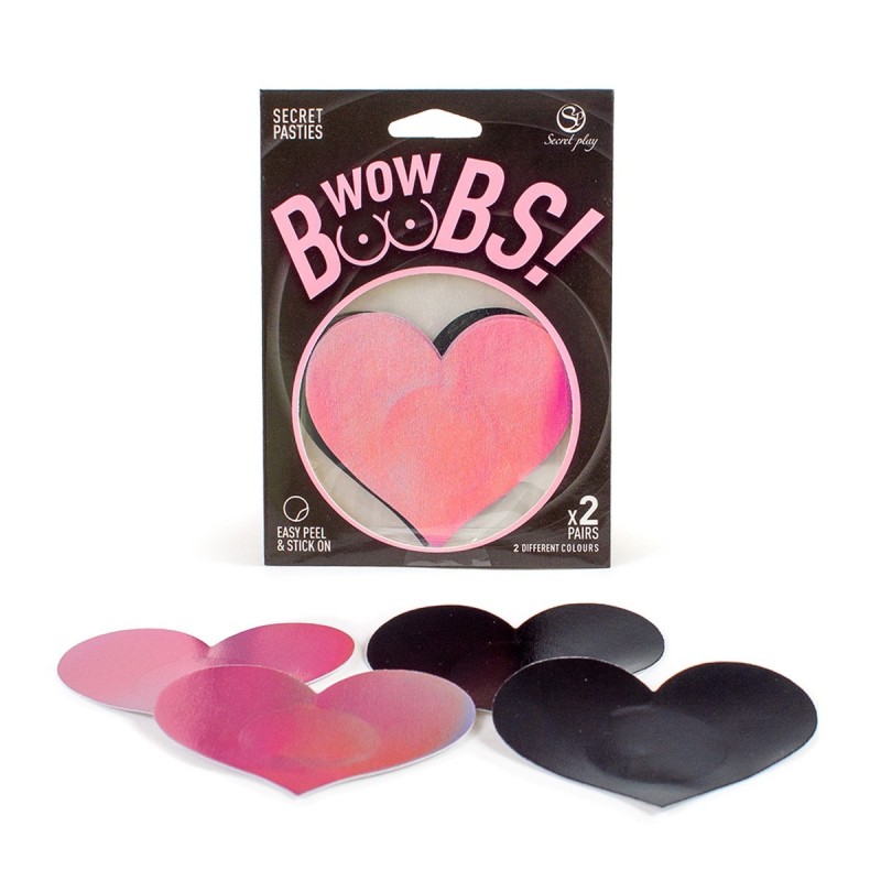 Cubre Pezones Corazón Wow Boobs! Secret Play Cubre Pezones Corazón Wow Boobs! Secret Play