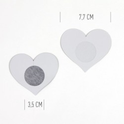 Cobre Mamilos Coração Wow Boobs! Secret Play