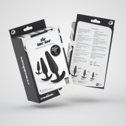 Tic Tac Toe Set De Plugs Anals Per a Entrenament Crushious