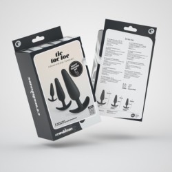 Tic Tac Toe Zestaw Plugów Analnych Do Treningu Crushious