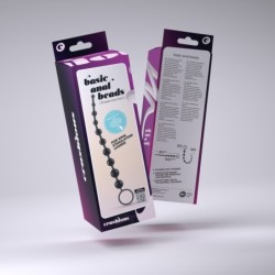 Catena Anale Da 10 Sfere Crushious Nera