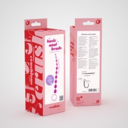 Cadena Anal De 10 Billes Crushious Rosa