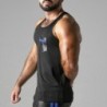 Tricou Look At Harder Albastru Locker Gear 36 S