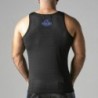 Tričko Look At Harder Modré Locker Gear 40 L
