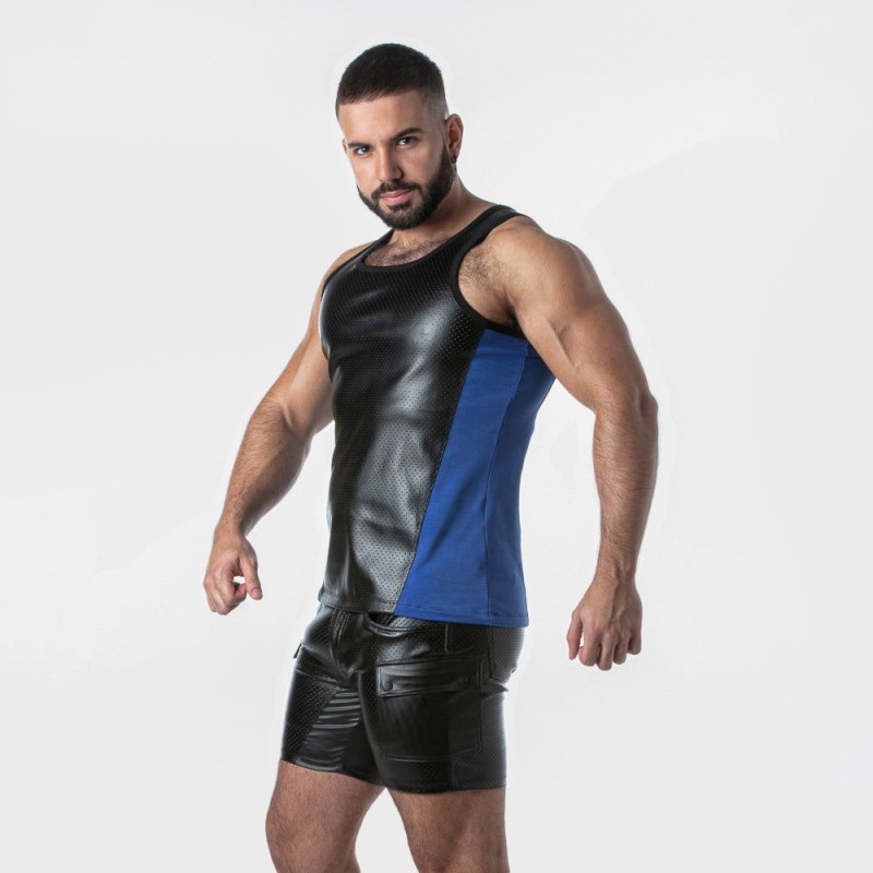Koszulka Rub It Tanktop Locker Gear Niebieska 40 L
