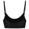 Soutien-gorge sans coutures noir taille XXL maintien medium
