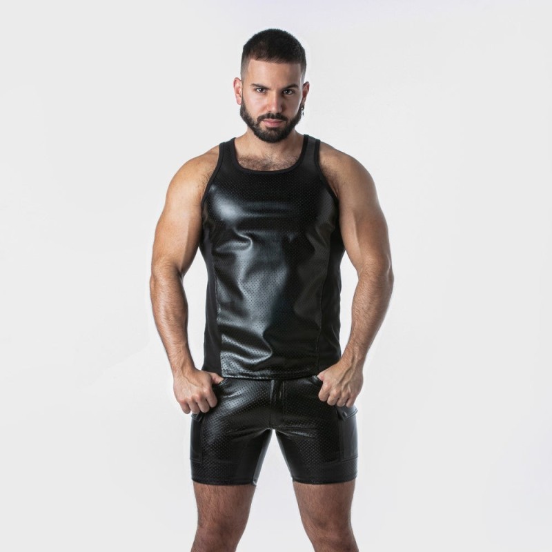 Тениска Rub It Tanktop Locker Gear Черно 38 M