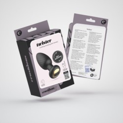 Plug Anal Giratório Com Controlo Remoto Twister Crushious