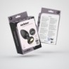 Roterende anale plug met afstandsbediening Twister Crushious
