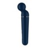 Baguette Planet Wand-Er - Vibromasseur Baguette - Bleu/Or Rose Satisfyer