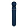 Baguette Planet Wand-Er - Vibromasseur Baguette - Bleu/Or Rose Satisfyer