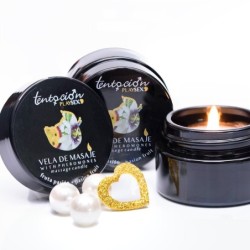 Vela De Feromonas Con Aroma A Fruta De La Pasión 20Ml Tentación Play Sex