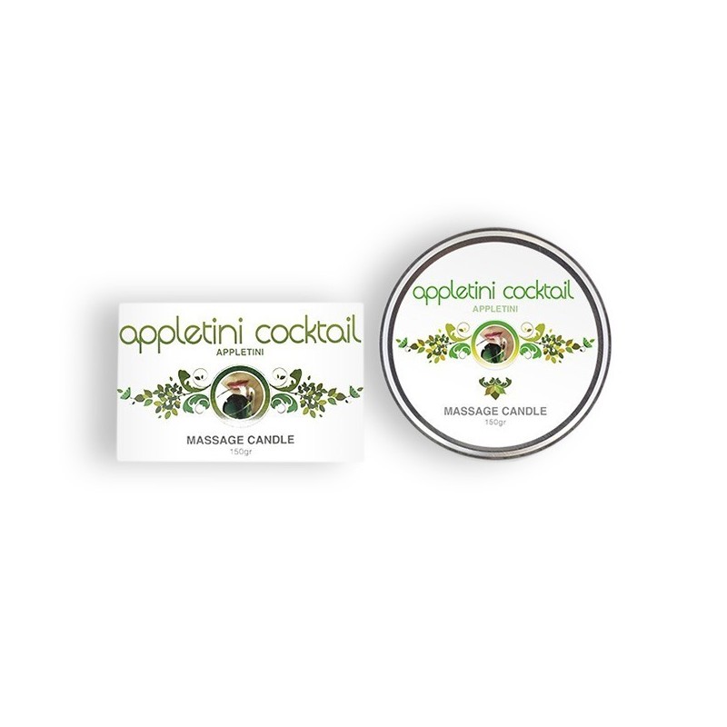 Vela de Massagem Appletini Cocktail 150Gr