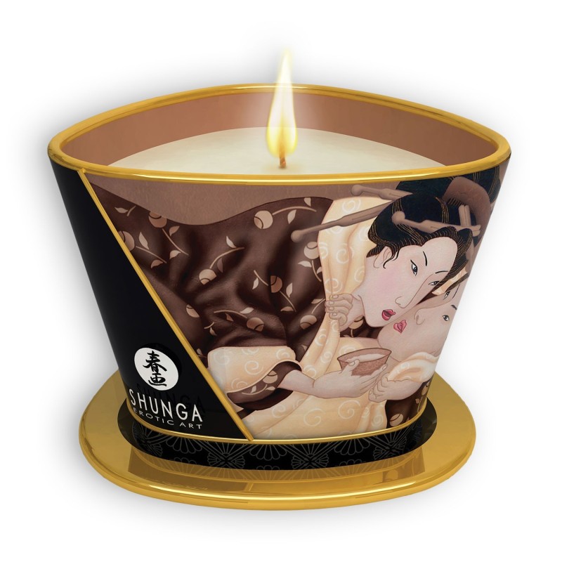 Shunga Excitation masažna svijeća čokolada 170 ml